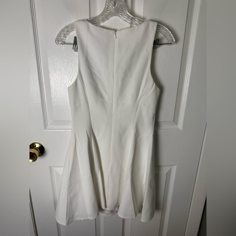 Amanda Uprichard Aries Mini Dress in White S - Picture 7 of 10